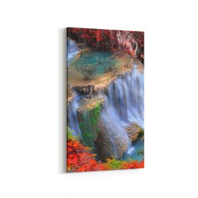 Olla 13781DD Doğa Manzara Görseli Dikey Dar 30x60 cm Kanvas Tablo