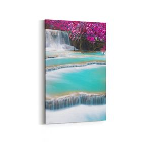 Olla 13783D Doğa Manzara Görseli Dikey 20x30 cm Kanvas Tablo