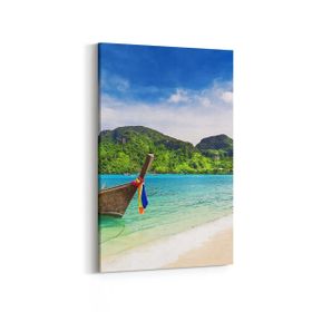 Olla 13828D Doğa Manzara Görseli Dikey 20x30 cm Kanvas Tablo
