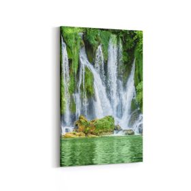 Olla 13858D Doğa Manzara Görseli Dikey 20x30 cm Kanvas Tablo