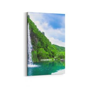 Olla 13871D Doğa Manzara Görseli Dikey 20x30 cm Kanvas Tablo