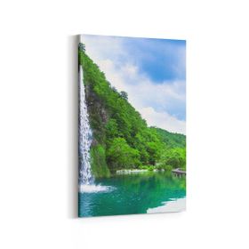 Olla 13871D Doğa Manzara Görseli Dikey 20x30 cm Kanvas Tablo