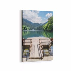 Olla 13877D Doğa Manzara Görseli Dikey 20x30 cm Kanvas Tablo