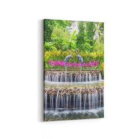Olla 13900D Doğa Manzara Görseli Dikey 20x30 cm Kanvas Tablo