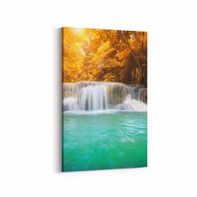 Olla 13913D Doğa Manzara Görseli Dikey 20x30 cm Kanvas Tablo
