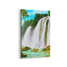 Olla 13949D Doğa Manzara Görseli Dikey 20x30 cm Kanvas Tablo