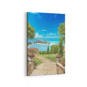 Olla 13963D Doğa Manzara Görseli Dikey 20x30 cm Kanvas Tablo