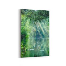 Olla 14004D Doğa Manzara Görseli Dikey 20x30 cm Kanvas Tablo