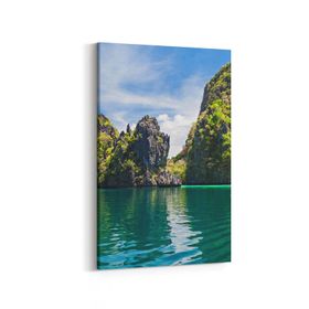 Olla 14041D Doğa Manzara Görseli Dikey 20x30 cm Kanvas Tablo