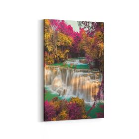 Olla 14046D Doğa Manzara Görseli Dikey 20x30 cm Kanvas Tablo