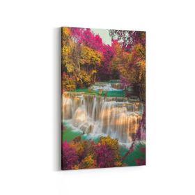Olla 14046D Doğa Manzara Görseli Dikey 20x30 cm Kanvas Tablo
