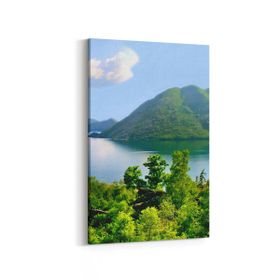 Olla 14058D Doğa Manzara Görseli Dikey 20x30 cm Kanvas Tablo