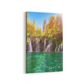Olla 14072D Doğa Manzara Görseli Dikey 20x30 cm Kanvas Tablo