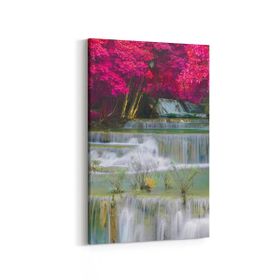 Olla 14085D Doğa Manzara Görseli Dikey 20x30 cm Kanvas Tablo