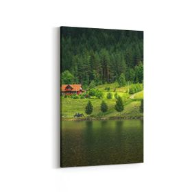 Olla 14099D Doğa Manzara Görseli Dikey 20x30 cm Kanvas Tablo