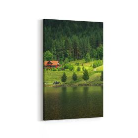 Olla 14099D Doğa Manzara Görseli Dikey 20x30 cm Kanvas Tablo