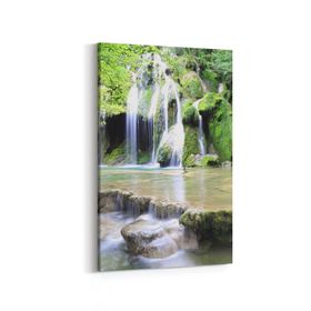 Olla 14112D Doğa Manzara Görseli Dikey 20x30 cm Kanvas Tablo