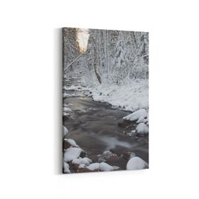 Olla 14140D Doğa Manzara Görseli Dikey 20x30 cm Kanvas Tablo