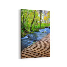 Olla 14164D Doğa Manzara Görseli Dikey 20x30 cm Kanvas Tablo