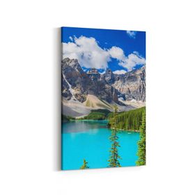 Olla 14215D Doğa Manzara Görseli Dikey 20x30 cm Kanvas Tablo
