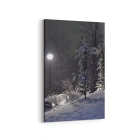 Olla 14217D Doğa Manzara Görseli Dikey 20x30 cm Kanvas Tablo