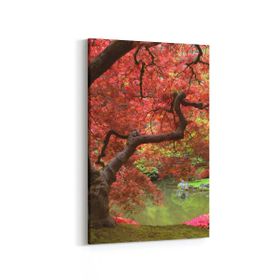 Olla 14222D Doğa Manzara Görseli Dikey 20x30 cm Kanvas Tablo