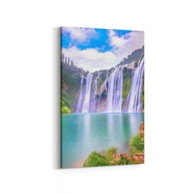Olla 14274D Doğa Manzara Görseli Dikey 20x30 cm Kanvas Tablo