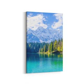 Olla 14311D Doğa Manzara Görseli Dikey 20x30 cm Kanvas Tablo
