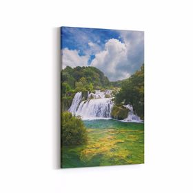 Olla 14335D Doğa Manzara Görseli Dikey 20x30 cm Kanvas Tablo