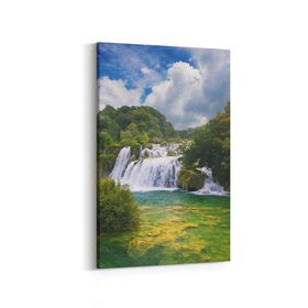 Olla 14335D Doğa Manzara Görseli Dikey 20x30 cm Kanvas Tablo