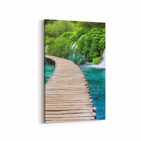 Olla 14358D Doğa Manzara Görseli Dikey 20x30 cm Kanvas Tablo