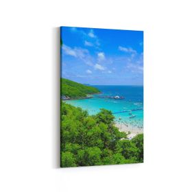 Olla 14381D Doğa Manzara Görseli Dikey 20x30 cm Kanvas Tablo