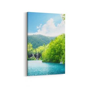 Olla 14396D Doğa Manzara Görseli Dikey 20x30 cm Kanvas Tablo