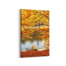 Olla 14409D Doğa Manzara Görseli Dikey 20x30 cm Kanvas Tablo