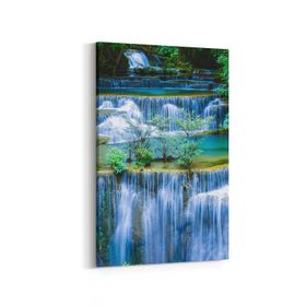 Olla 14421D Doğa Manzara Görseli Dikey 20x30 cm Kanvas Tablo