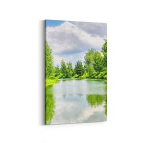 Olla 14446D Doğa Manzara Görseli Dikey 20x30 cm Kanvas Tablo