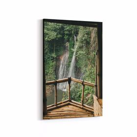 Olla 14501D Doğa Manzara Görseli Dikey 20x30 cm Kanvas Tablo