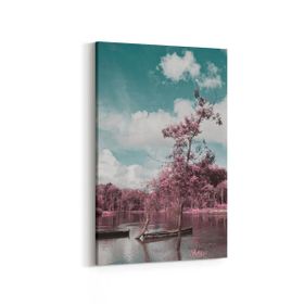 Olla 14523D Doğa Manzara Görseli Dikey 20x30 cm Kanvas Tablo