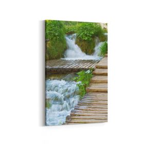 Olla 14543D Doğa Manzara Görseli Dikey 20x30 cm Kanvas Tablo
