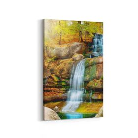 Olla 14579D Doğa Manzara Görseli Dikey 20x30 cm Kanvas Tablo