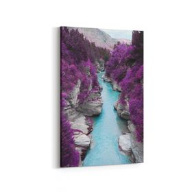 Olla 14598D Doğa Manzara Görseli Dikey 20x30 cm Kanvas Tablo