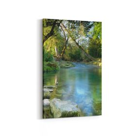 Olla 14611D Doğa Manzara Görseli Dikey 20x30 cm Kanvas Tablo