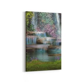 Olla 14627D Doğa Manzara Görseli Dikey 20x30 cm Kanvas Tablo