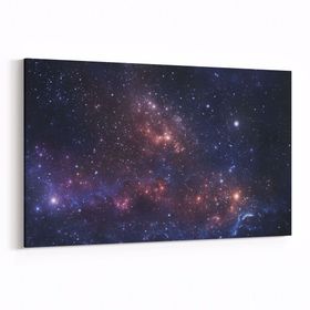 Olla 14644Y Gece Gökyüzü Görseli Yatay 30x20 cm Kanvas Tablo