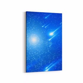 Olla 14645D Gece Gökyüzü Görseli Dikey 20x30 cm Kanvas Tablo
