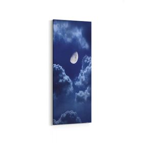 Olla 14655DI Gece Gökyüzü Görseli Dikey İnce 30x90 cm Kanvas Tablo