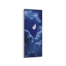 Olla 14655DI Gece Gökyüzü Görseli Dikey İnce 30x90 cm Kanvas Tablo