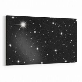 Olla 14684Y Gece Gökyüzü Görseli Yatay 30x20 cm Kanvas Tablo