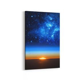 Olla 14685D Gece Gökyüzü Görseli Dikey 20x30 cm Kanvas Tablo