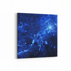 Olla 14692K Gece Gökyüzü Görseli Kare 25x25 cm Kanvas Tablo
